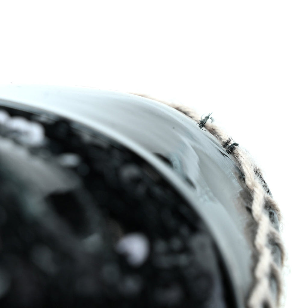 Patent Sequin CC Espadrilles 38 Black