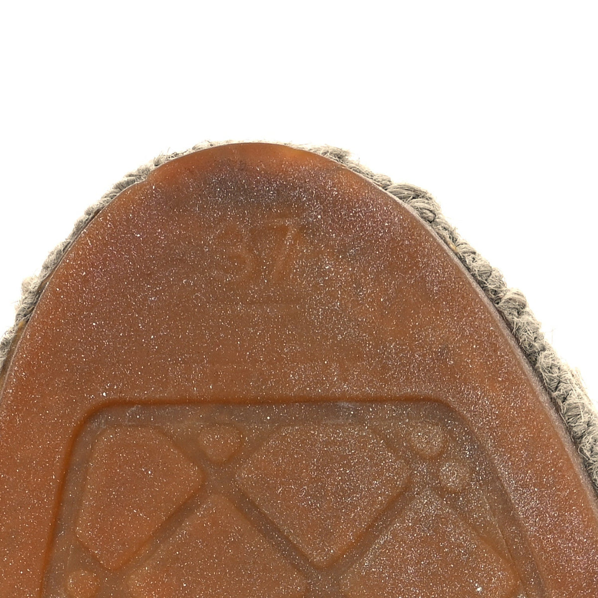 Lambskin CC Espadrilles 37 Beige Black