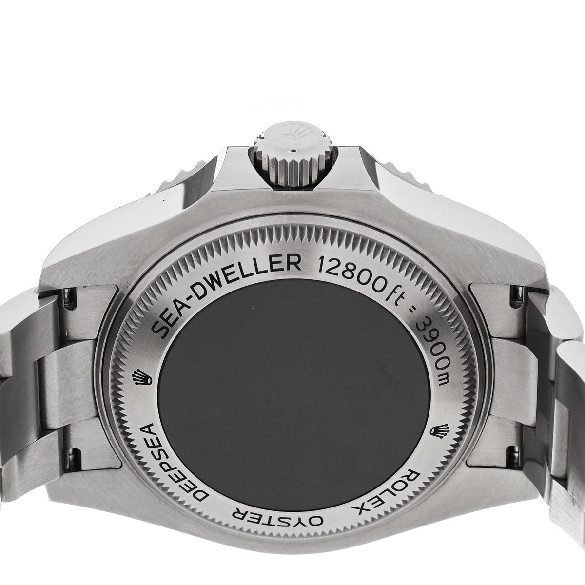 Stainless Steel 44mm Oyster Perpetual Date Sea-Dweller Deepsea Watch Black 126660