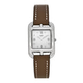 Stainless Steel Swift Diamond Mother of Pearl 23mm Cape Cod Quartz Watch Etoupe