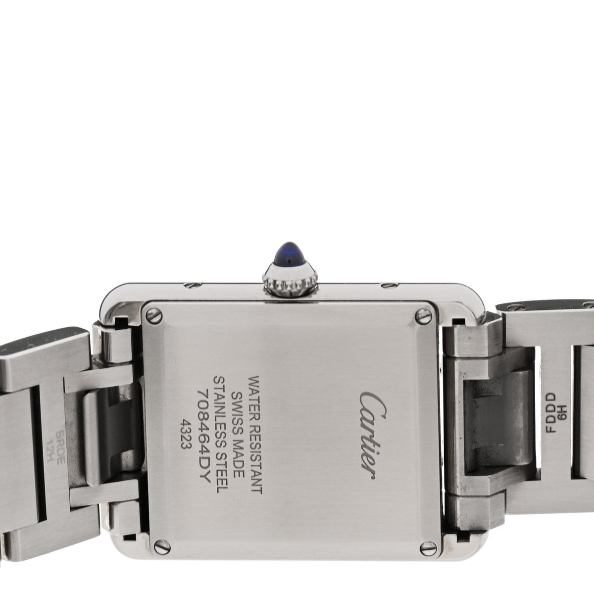 Stainless Steel 25mm Must de Cartier Tank Quartz Watch