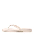 Goatskin CC Times Square Thong Sandals 35.5 White