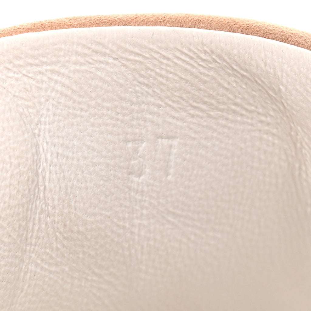 Sport Goatskin Suede Goatskin Womens Bouncing Sneakers 37 Beige Perlino