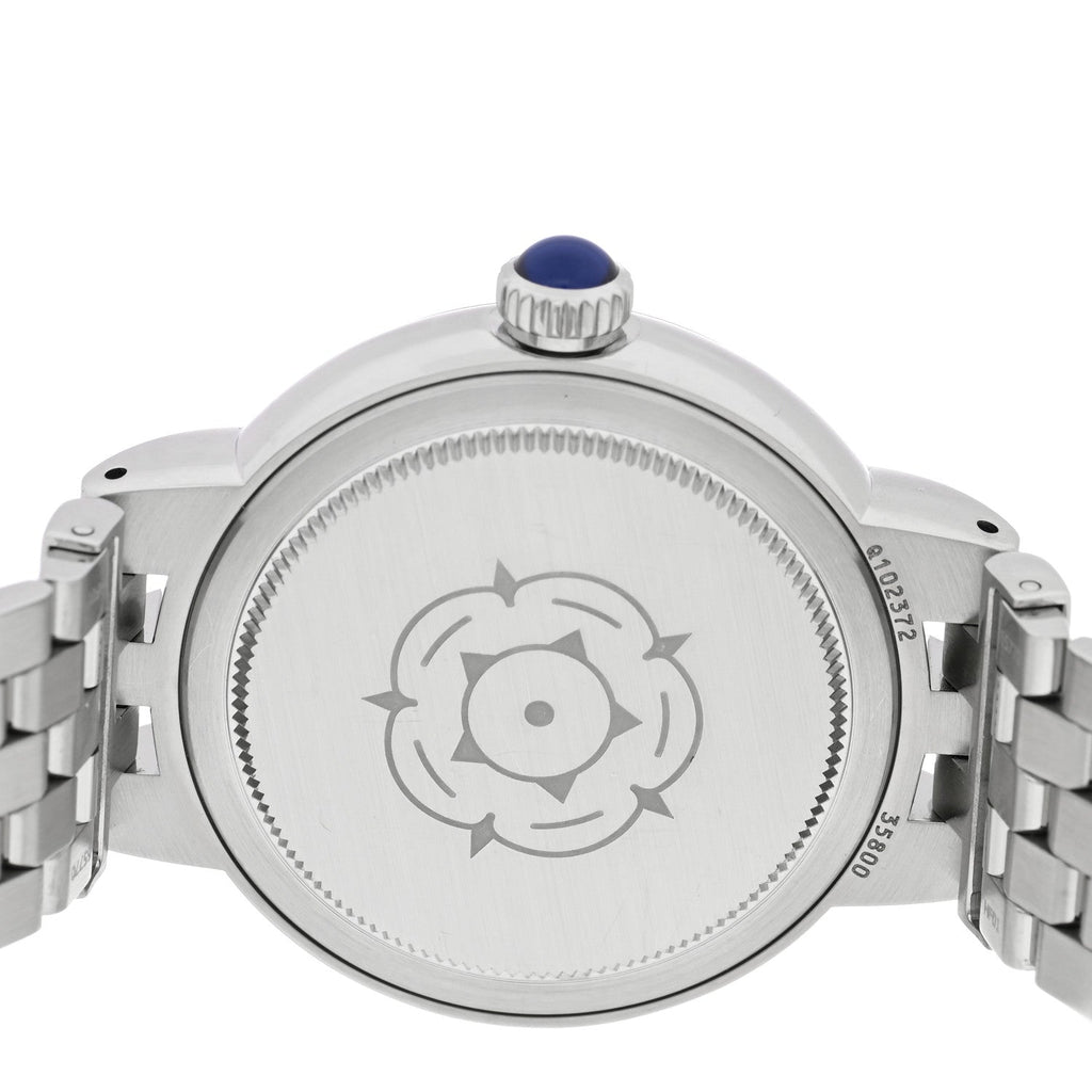 Stainless Steel 33mm Clair De Rose Automatic Watch White 35800