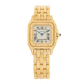 18K Yellow Gold 22mm Panthere Quartz Watch