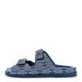 Denim CC Velcro Dad Chain CC Slide Sandals 39 Blue