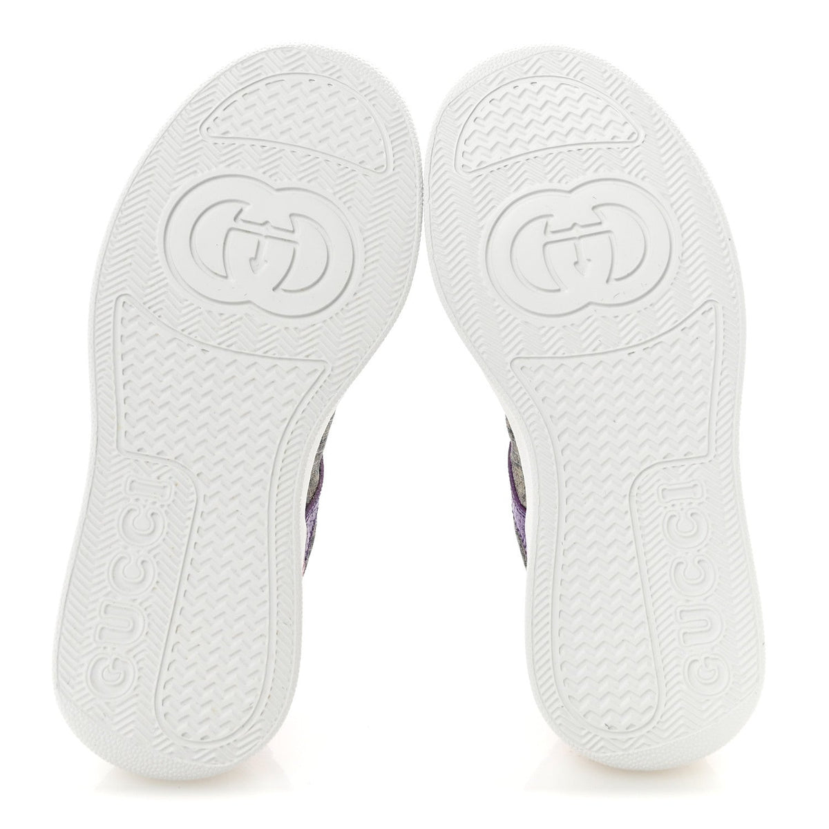 Calfskin GG Supreme Monogram Perforated Womens Platform 55mm Sneakers 35 Beige Ebony Sugar Pink Crop Shine Purple