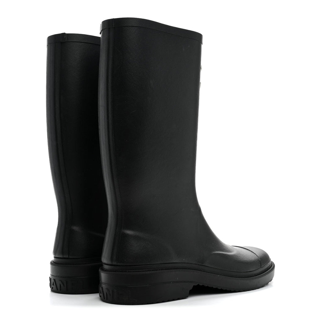 Caoutchouk CC High Boots 39 Black
