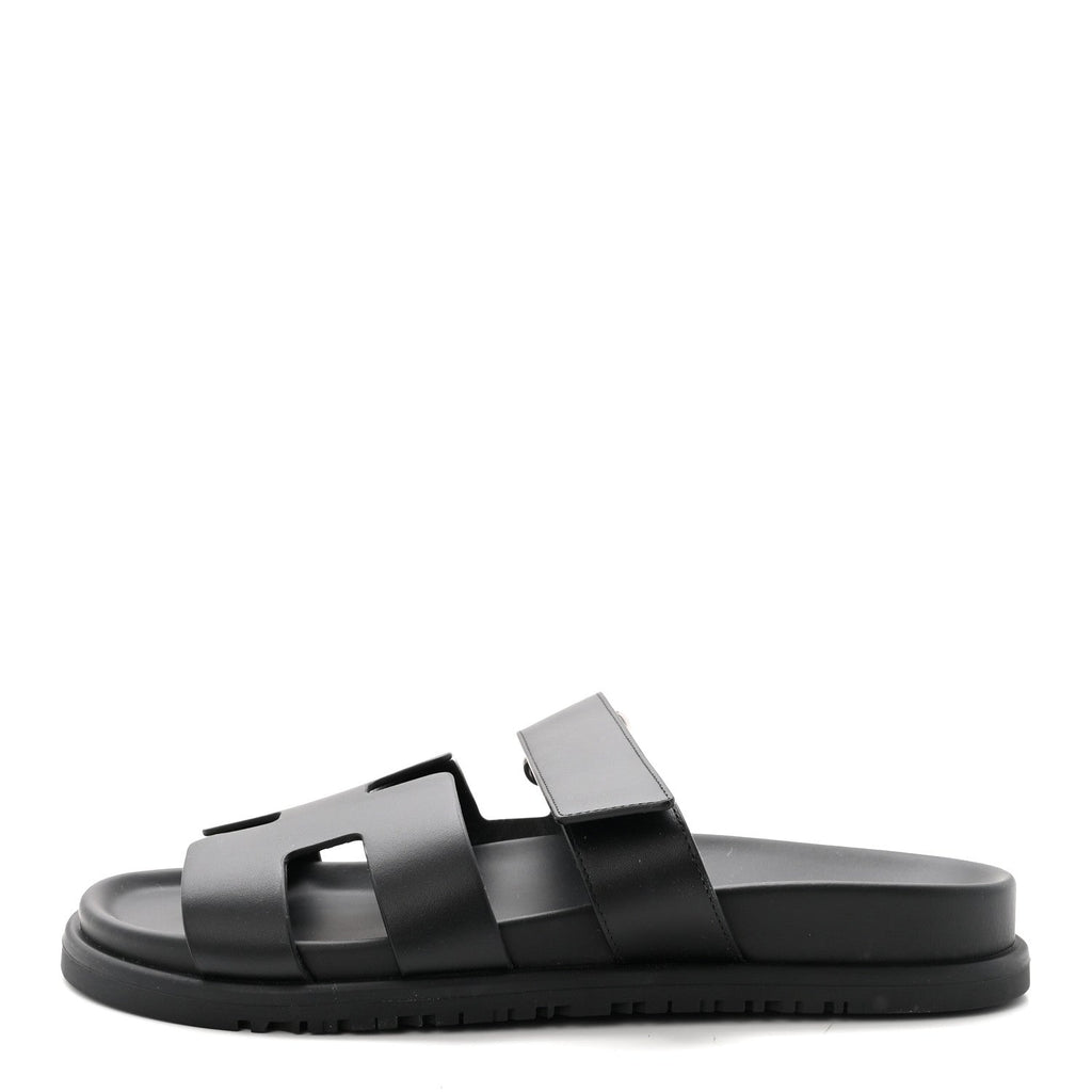 Calfskin Womens Chypre Sandals 39 Black
