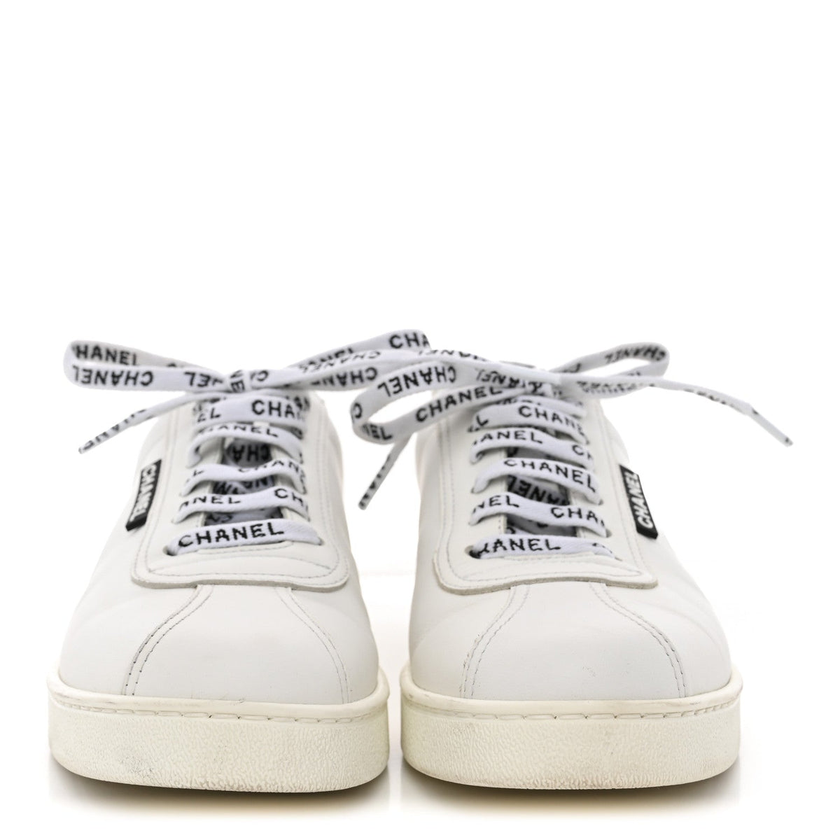 Calfskin CC Womens Sneakers 38.5 White 39.5 White