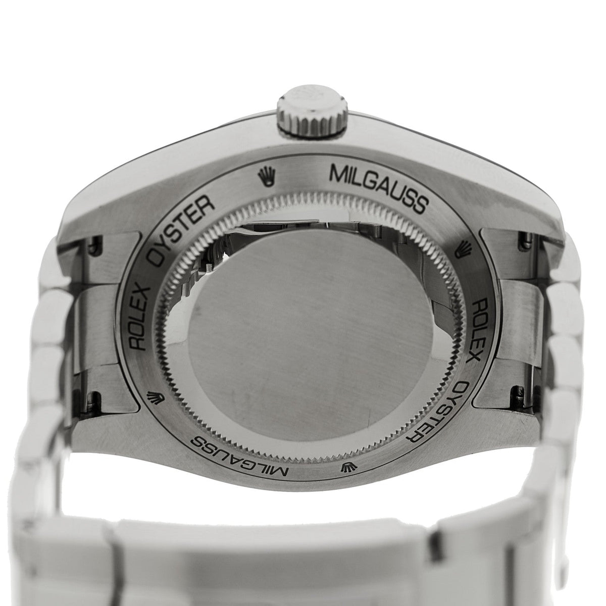 Stainless Steel 40mm Oyster Perpetual Milgauss Watch  White 116400