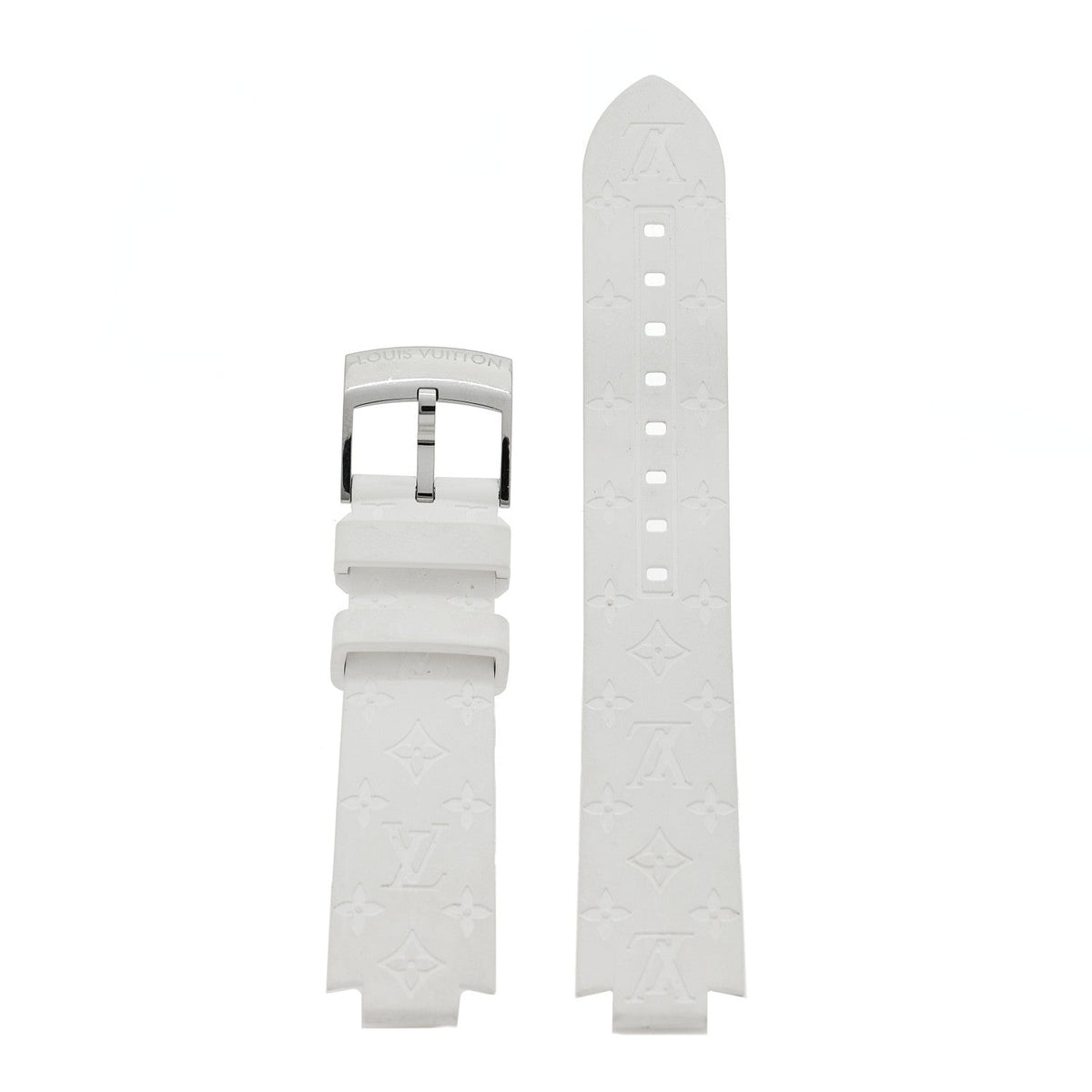 Stainless Steel Monogram 39mm Tambour Vernis Quartz Watch