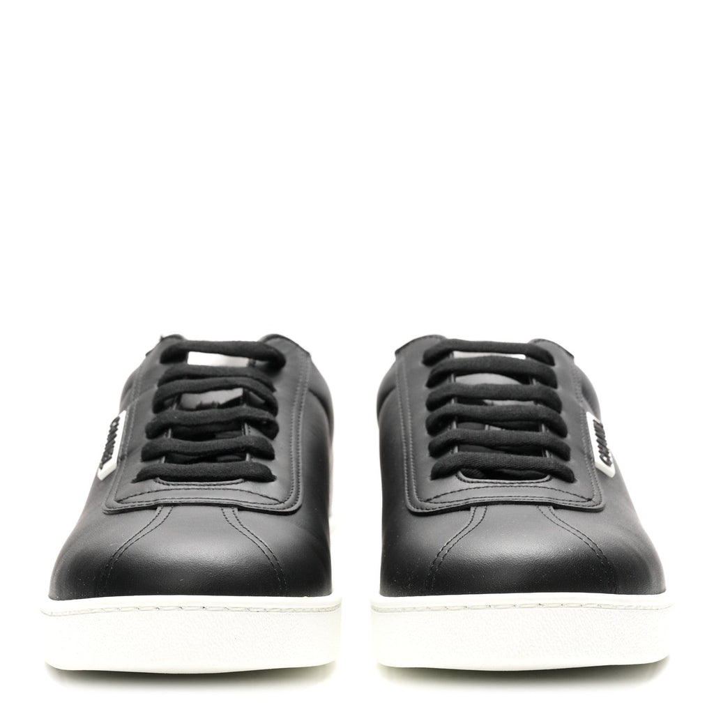 Calfskin CC Womens Sneakers 40 Black