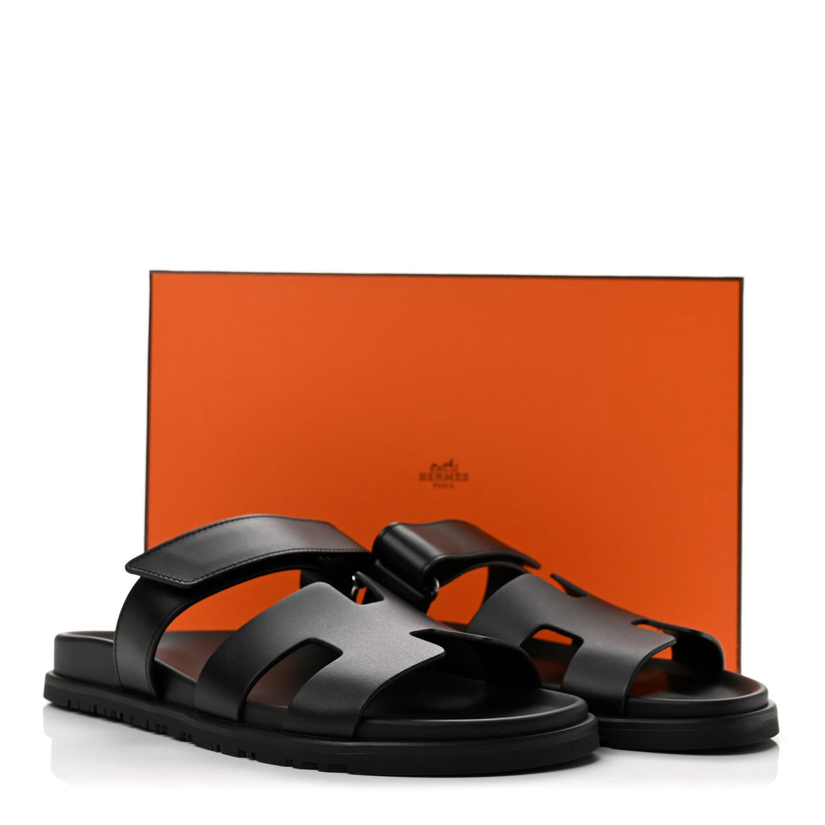 Calfskin Womens Chypre Sandals 40 Black