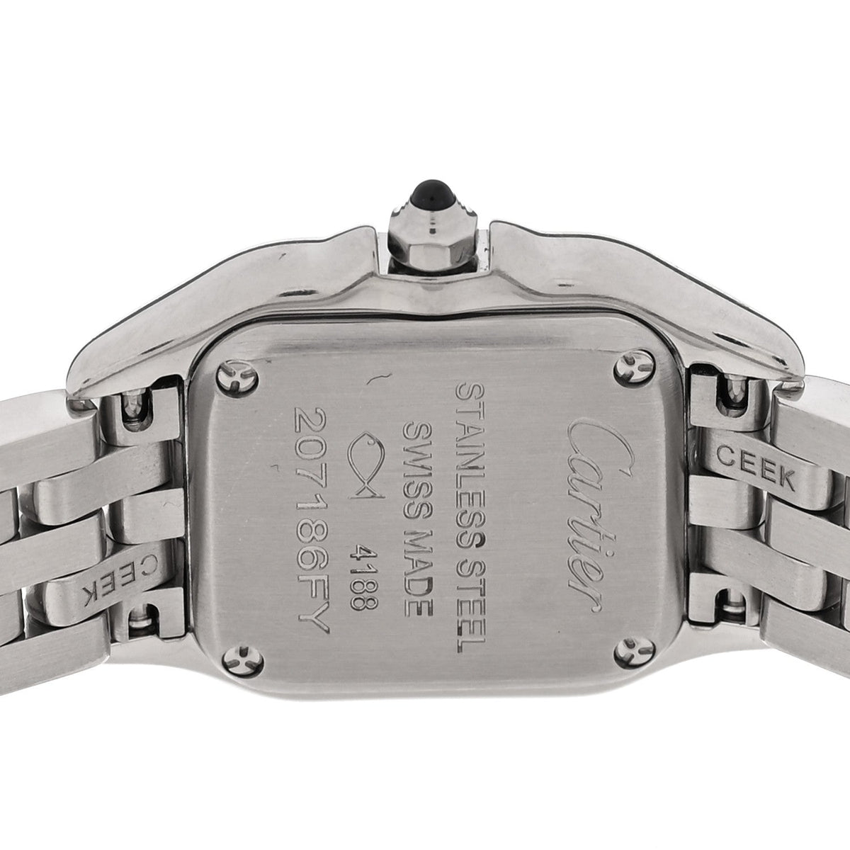 Stainless Steel 19mm Panthere Quartz Watch