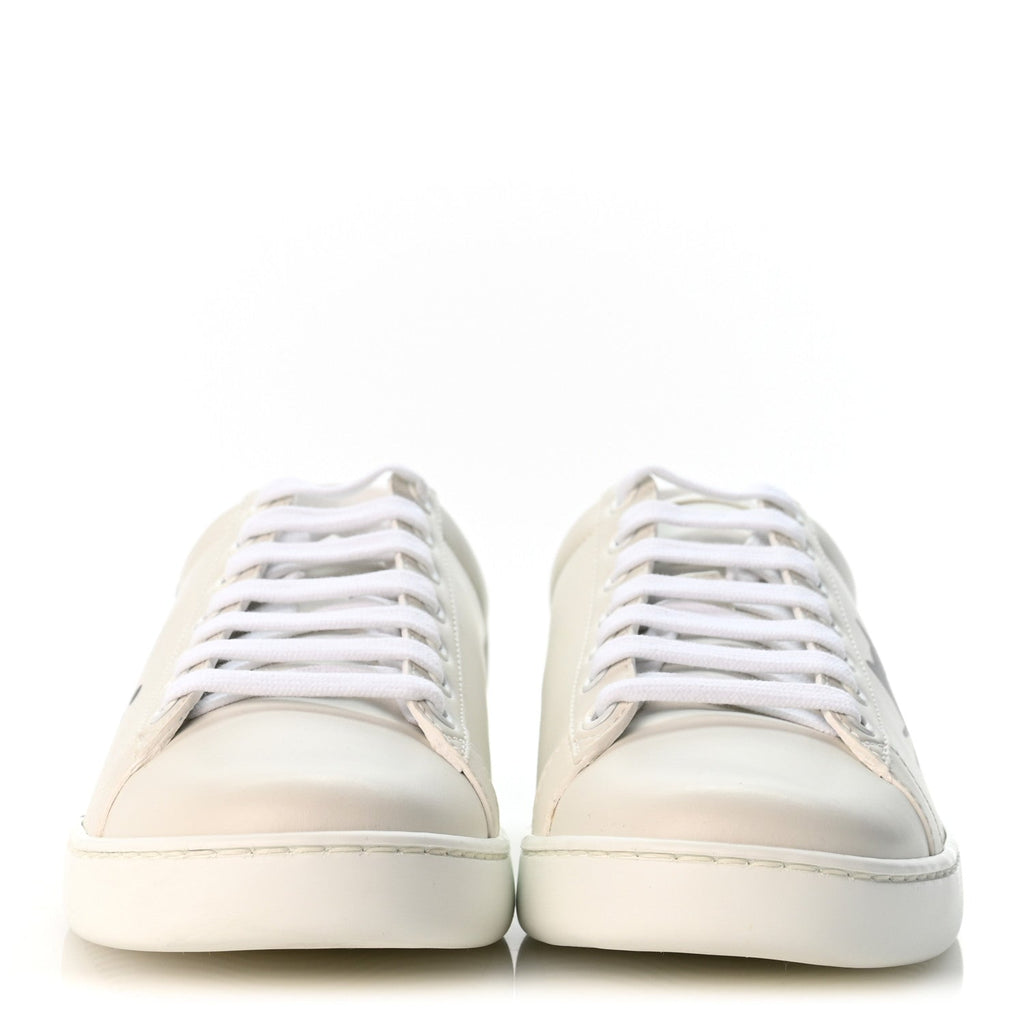 Evolution Calfskin Cat Womens Ace Sneakers 36.5 White New Shamrock