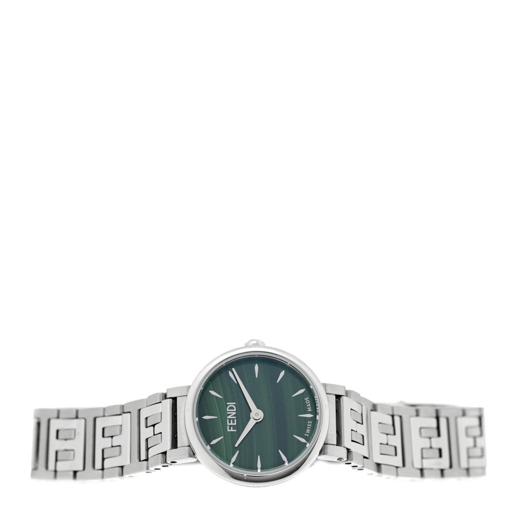 Stainless Steel 19mm Fendi Forever Quartz Watch Green