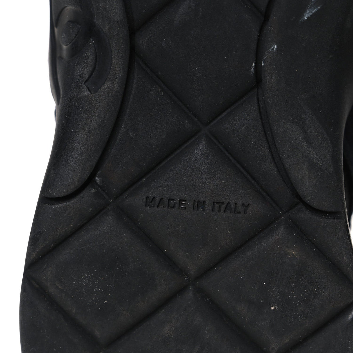 Stretch Fabric CC Sneakers 36 Black