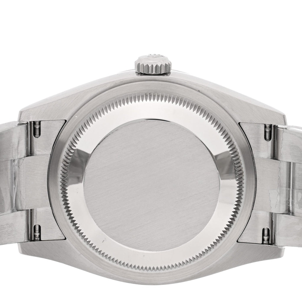 Stainless Steel 36mm Oyster Perpetual Datejust Watch Bright Blue 126200