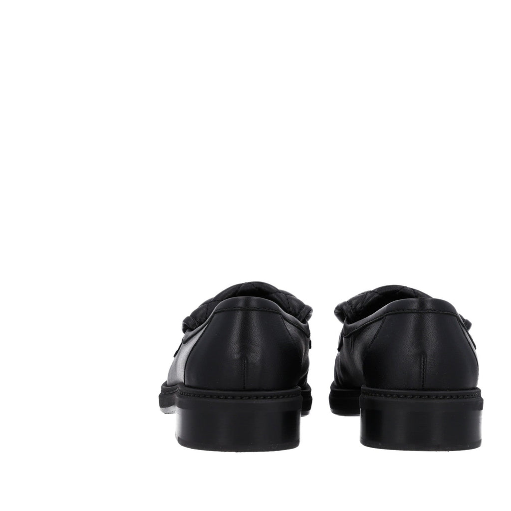 Lambskin Quilted CC Turnlock Loafers 39.5 Black