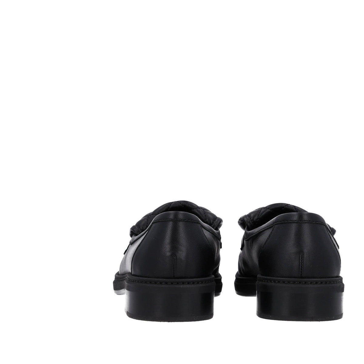 Lambskin Quilted CC Turnlock Loafers 39.5 Black