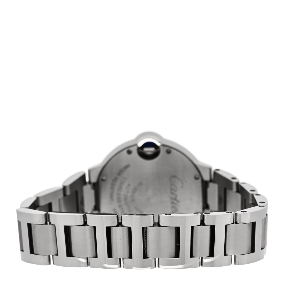 Stainless Steel Diamond 33mm Ballon Bleu De Cartier Automatic Watch