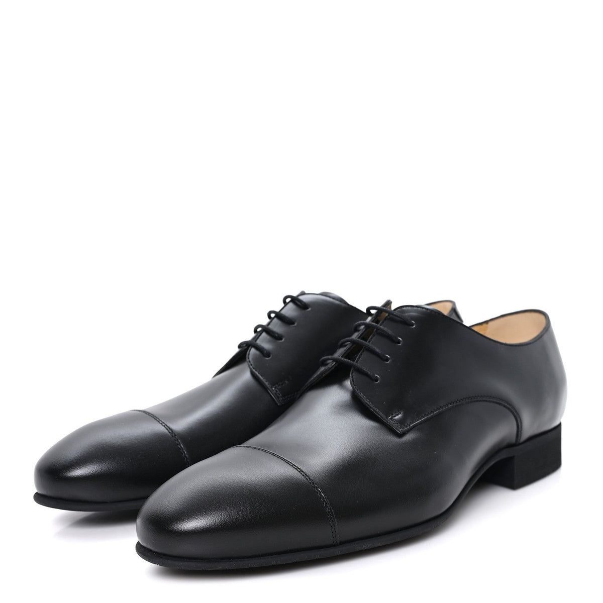 Smooth Calfskin Mens Loafers 43 Black