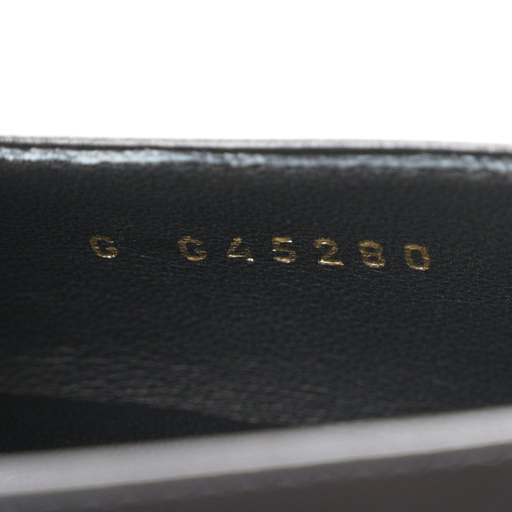 Calfskin Patent Mary Janes Flats 37 Black