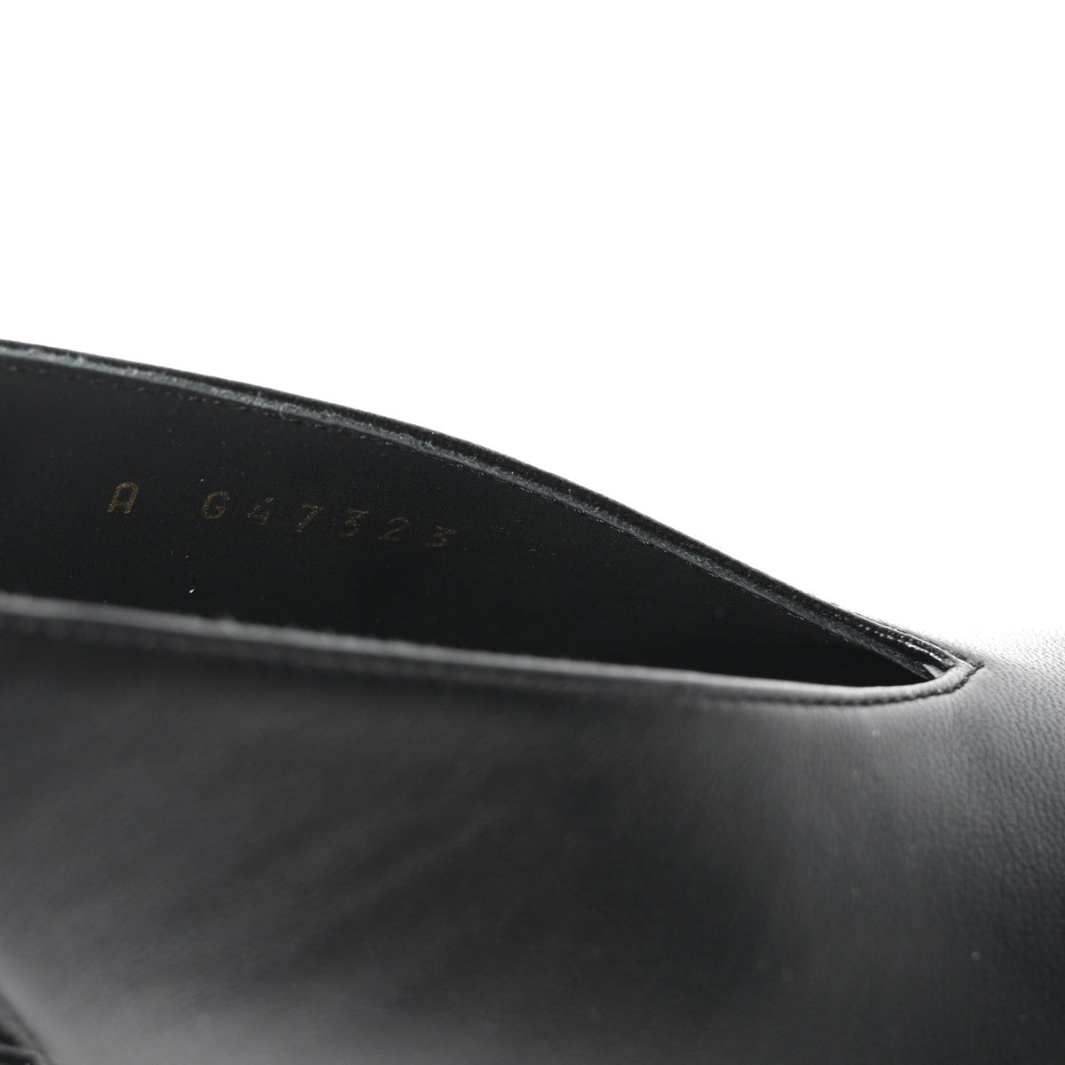 Lambskin Slingback Pumps 36.5 Black White