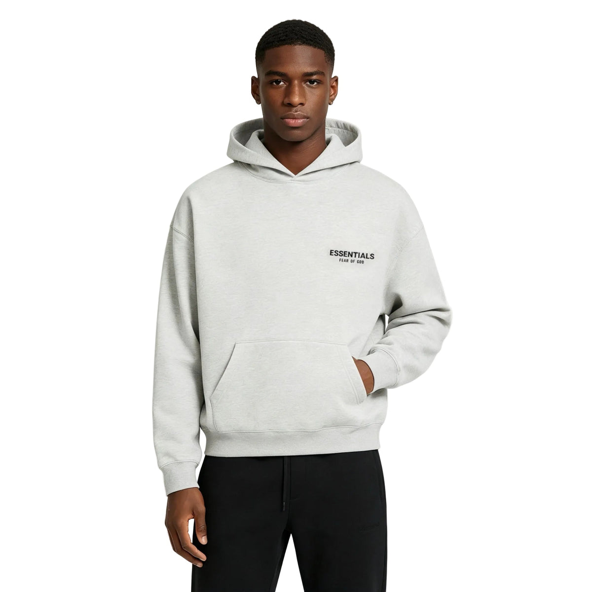 Fear of God Essentials Core Collection Hoodie Light Oatmeal