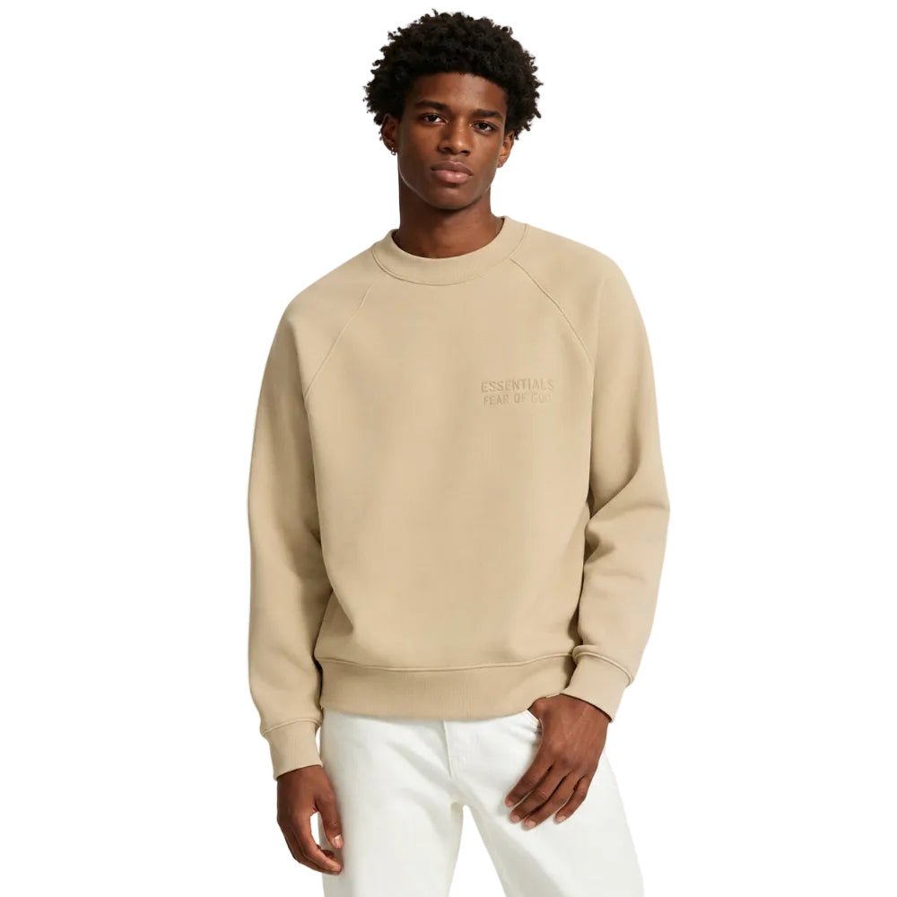 Fear of God Essentials Crewneck Sweatshirt Sand