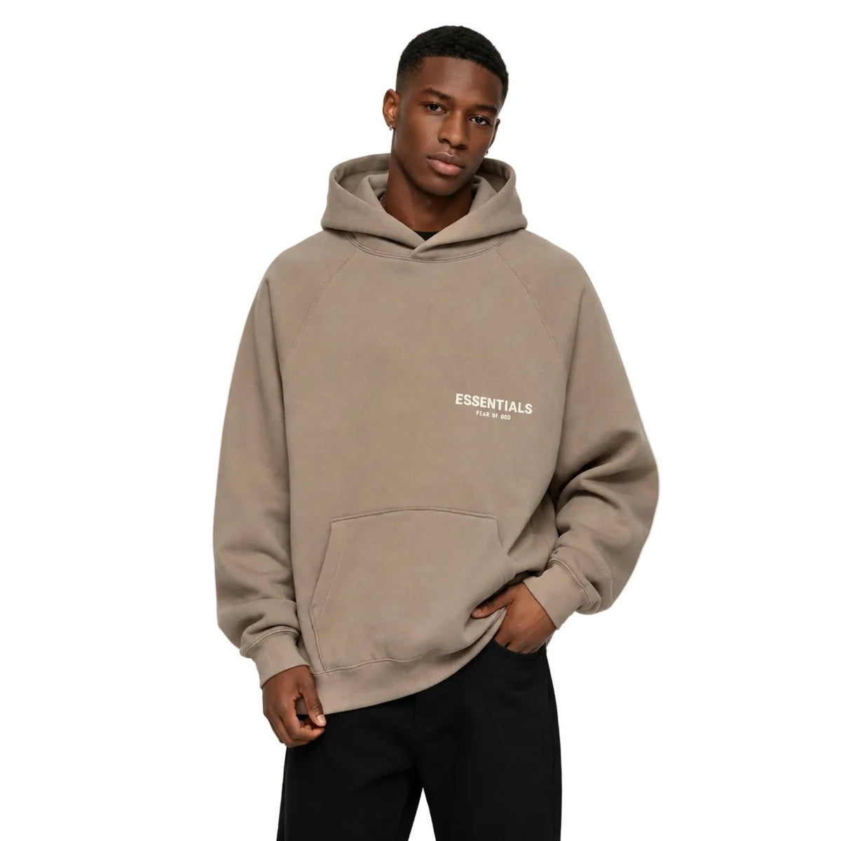 Fear of God Essentials Hoodie Desert Taupe