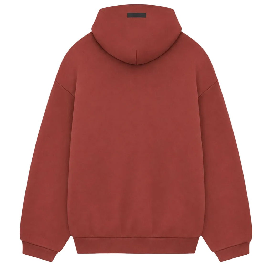 Fear of God Essentials Fleece Hoodie Crimson