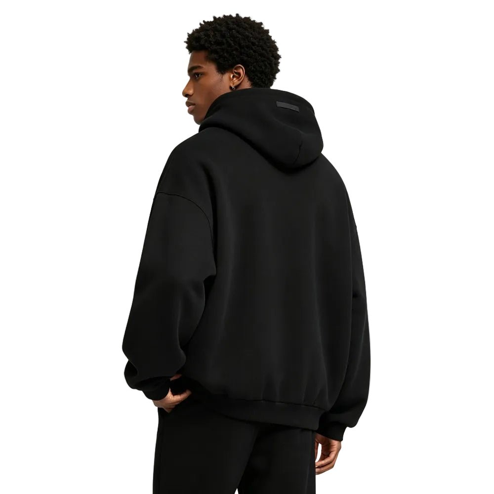 Fear of God Essentials Fleece II Hoodie Black FW24