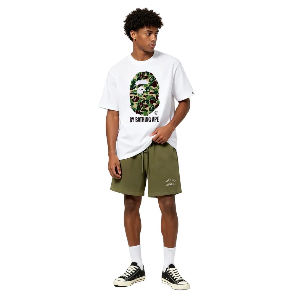 Fear of God Essentials Fleece Soccer Short Military