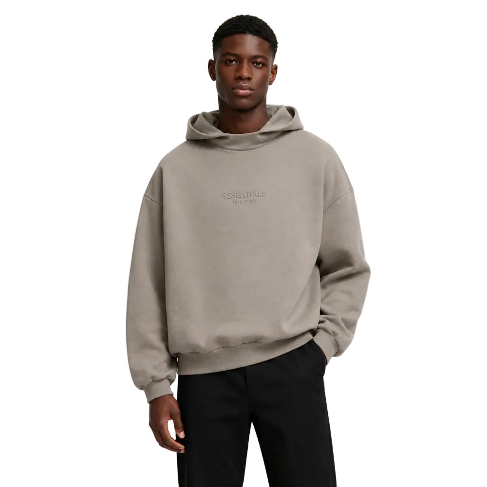 Fear of God Essentials Hoodie Core Heather