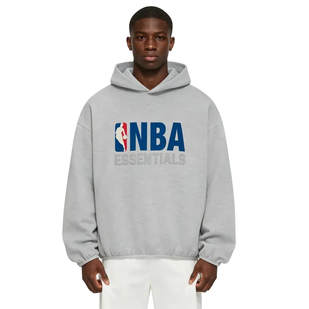 Fear of God Essentials NBA Hoodie Light Heather