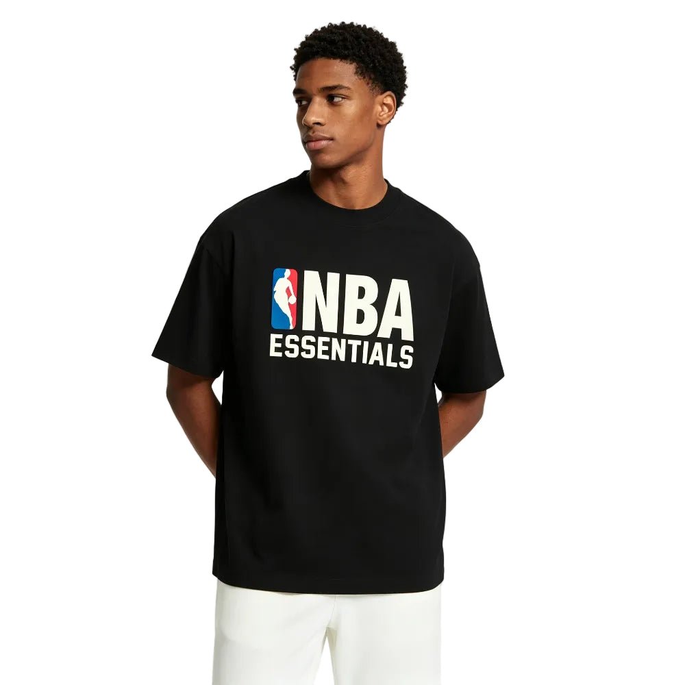 Fear of God Essentials NBA Tee Black