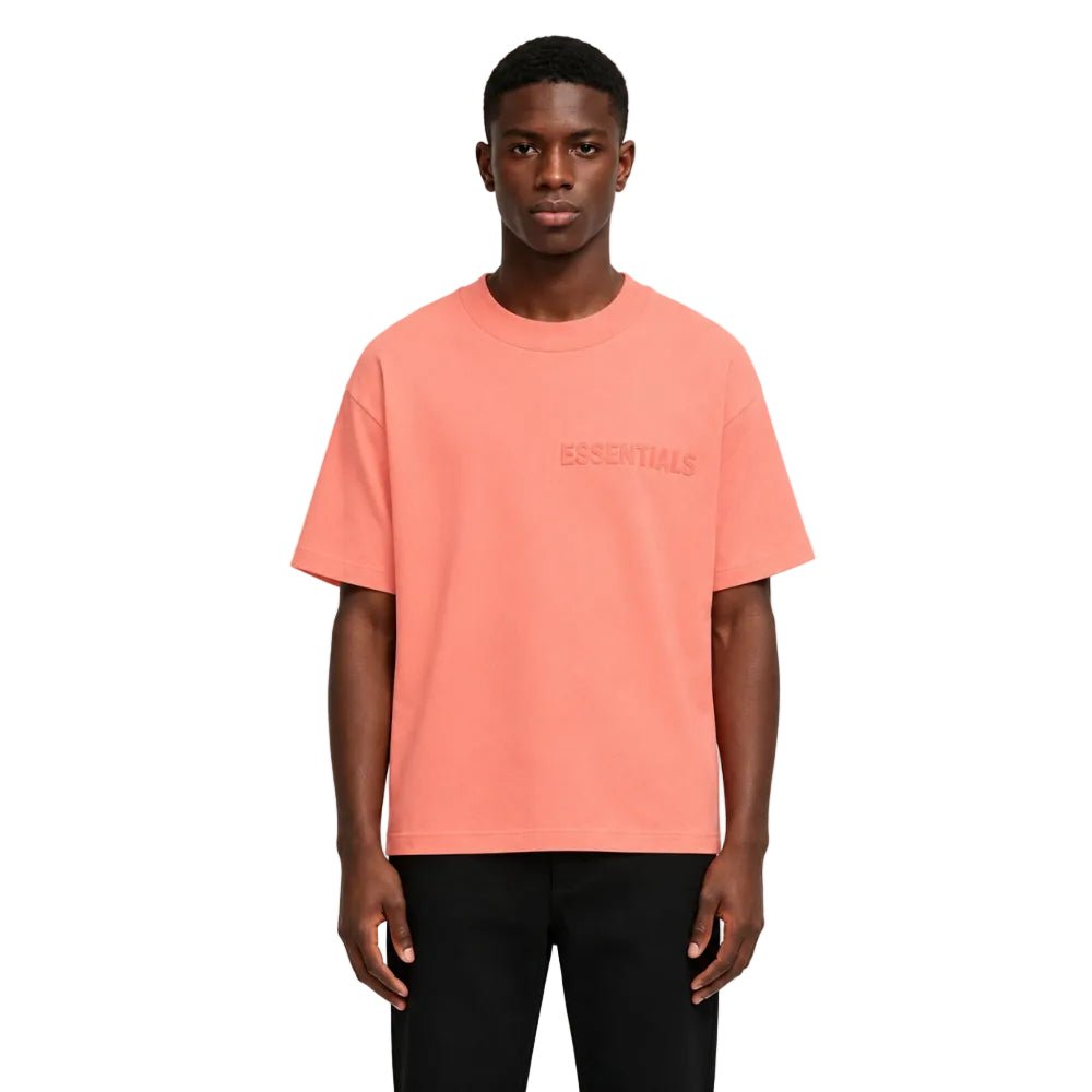 Fear of God Essentials T-Shirt Coral
