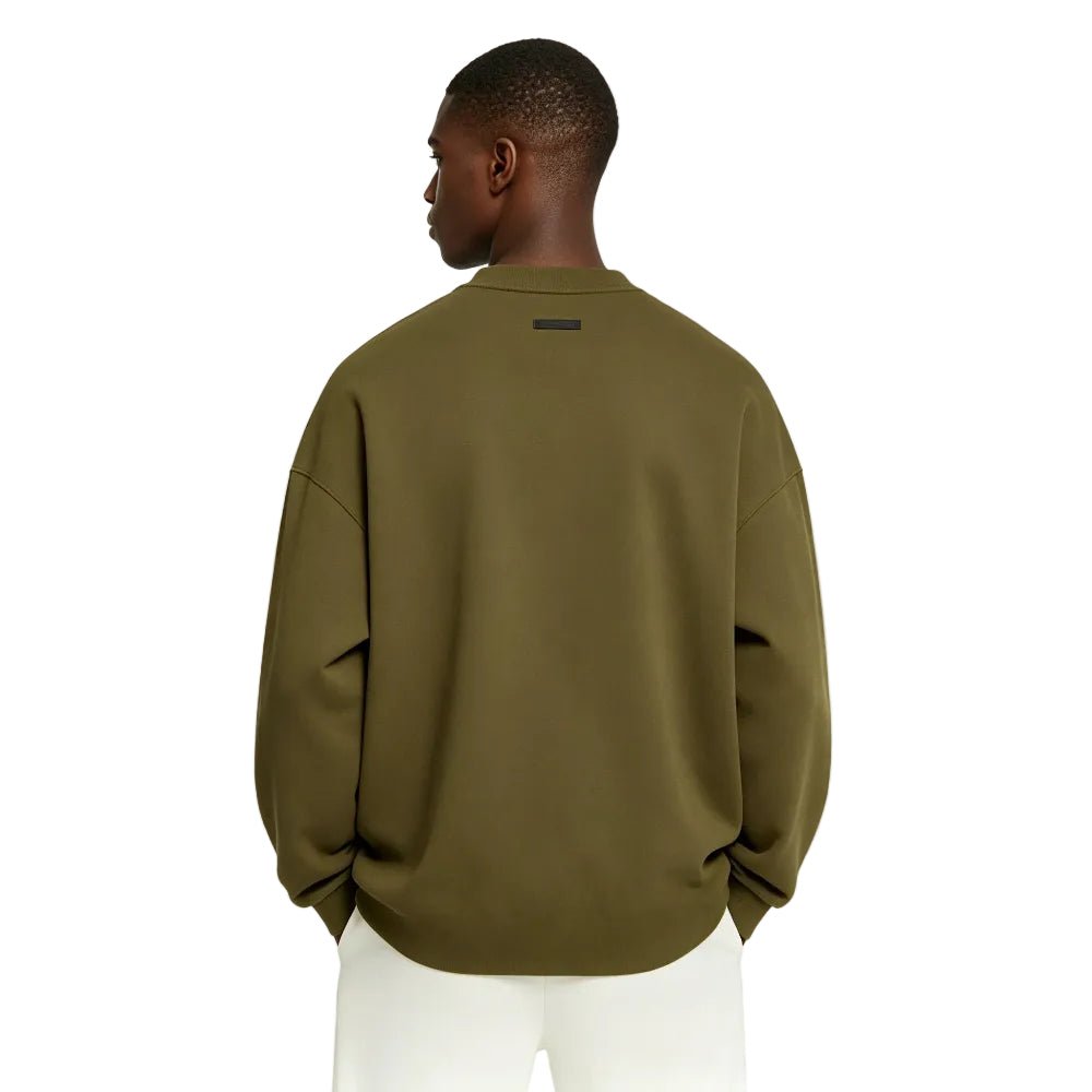 Fear of God Essentials versey Long Sleeve Tee Olive