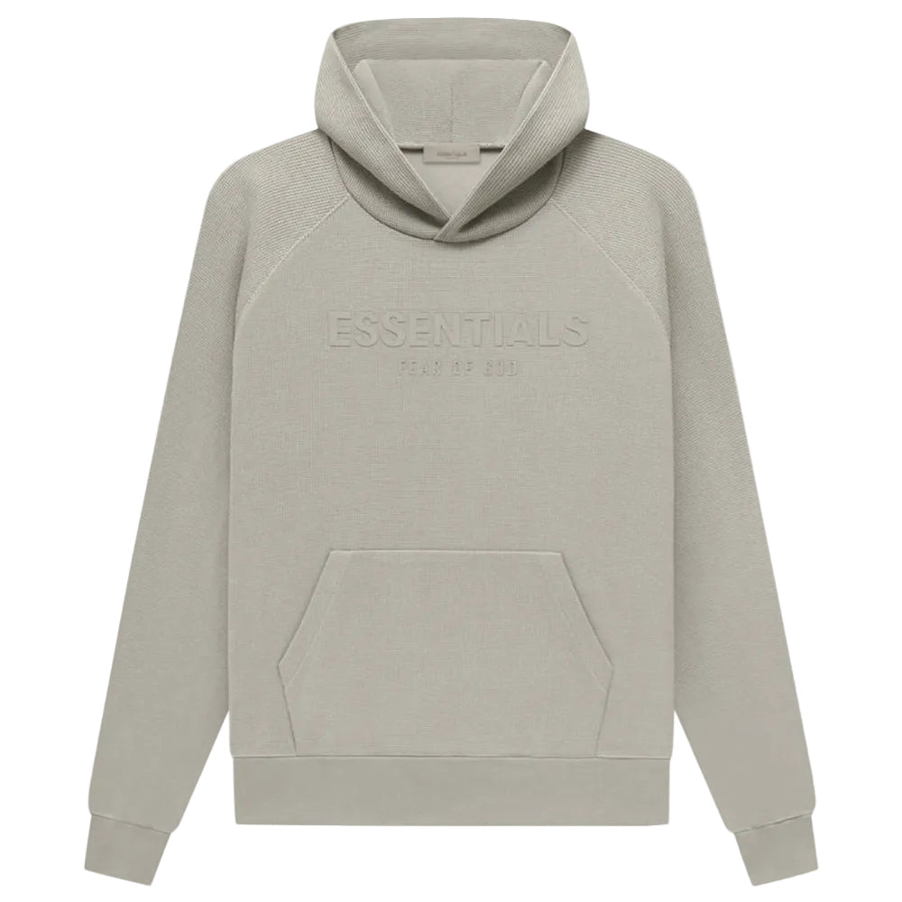 Fear Of God Essentials Waffle Raglan Hoodie Seal