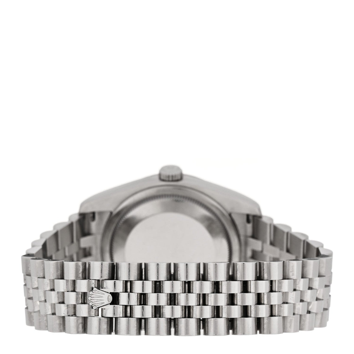Stainless Steel Diamond 36mm Oyster Perpetual Datejust Watch Silver Jubilee 116244